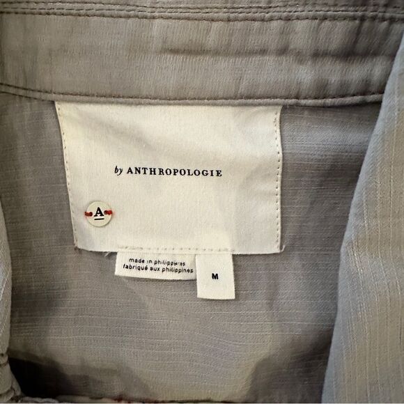 Anthropologie Piped Trucker Jacket - Picture 8 of 10